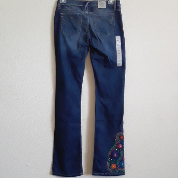 GYPSY SOULE JANIS Jeans with Floral Embroidery - Picture 5 of 8